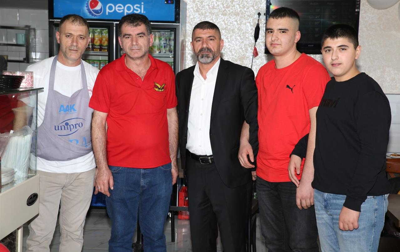 MEHMET CEYHAN ÇAĞRI BÖREK 5 ŞUBESİNİ AÇTI.