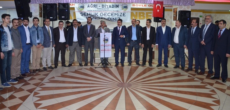 DİYADİN-DER'DEN DAYANIŞMA GECESİ.