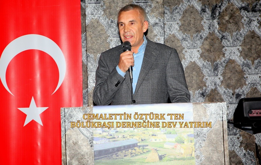 CEMALETTİN ÖZTÜRK ‘TEN BÖLÜKBAŞI DERNEĞİNE DEV YATIRIM.