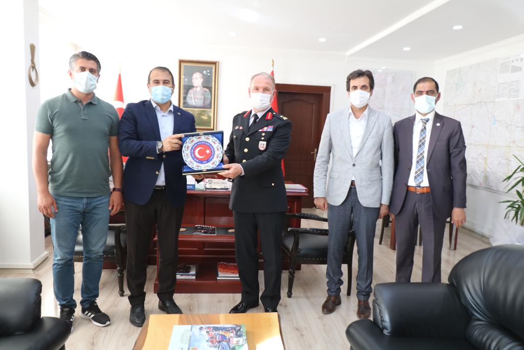 ASKF’den Ağrı Jandarma Komutanlığına Tebrik Ziyareti