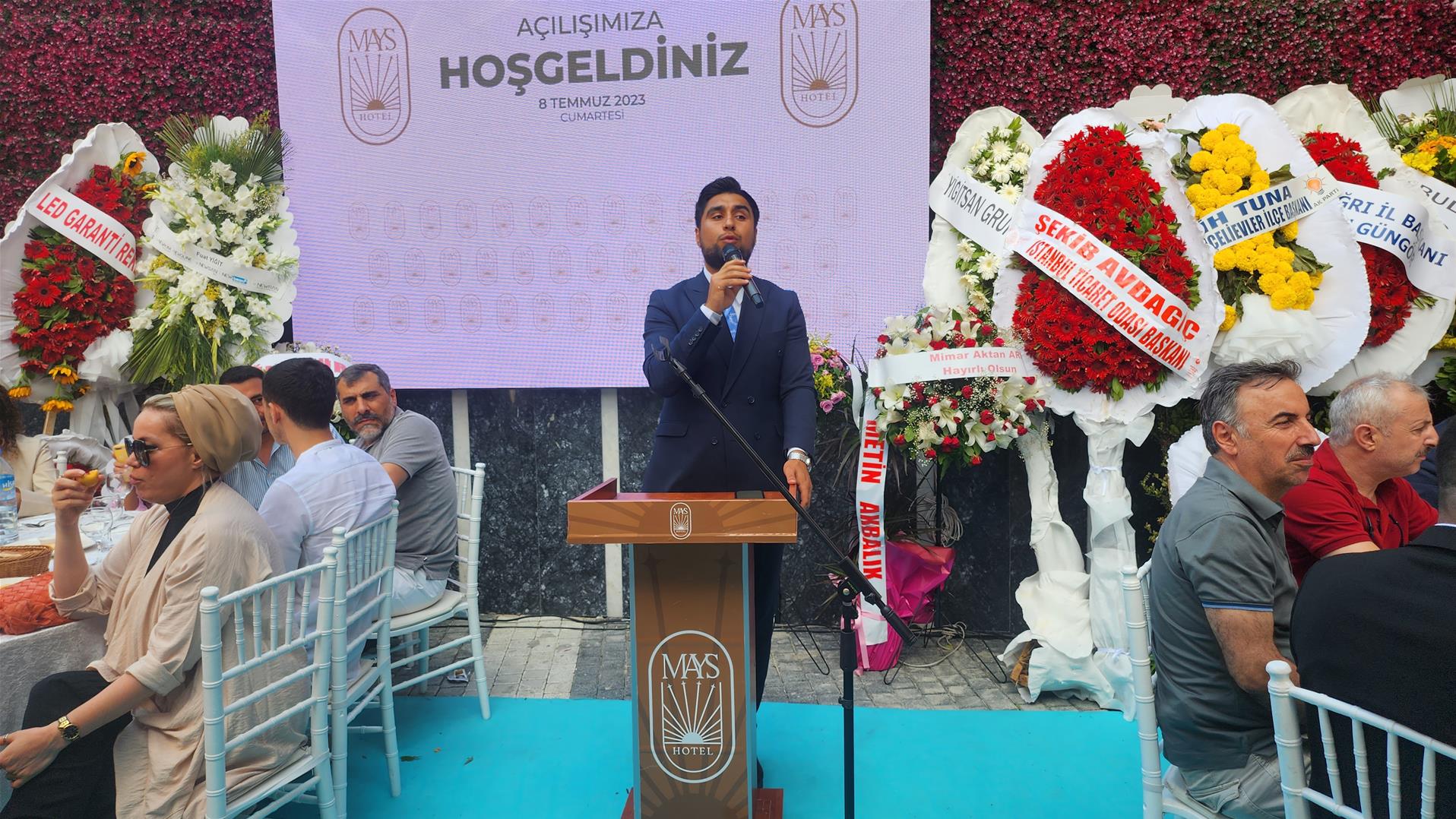 İSTANBUL FATİH İLÇESİNDE MAYS HOTEL' DEN GÖRKEMLİ AÇILIŞ 