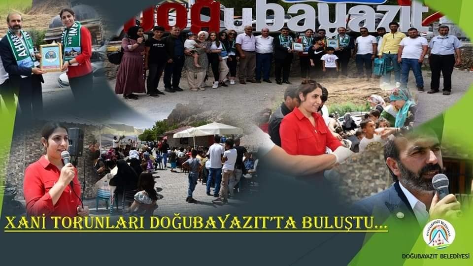 XANİ TORUNLARI DOĞUBAYAZITTA BULUŞTU.
