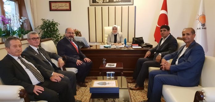 Rektör Alma’dan,  Ak Parti Grup Başkan Vekili Özlem Zengin’e Ziyaret 
