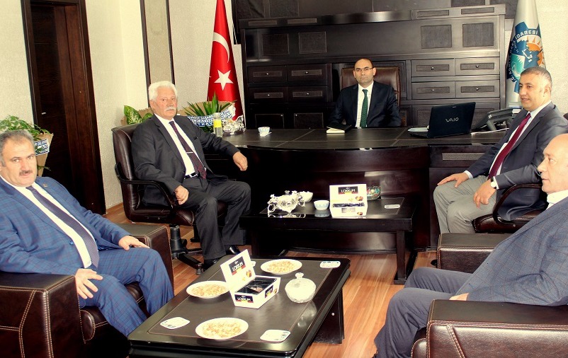 Erhan Tenekeci’ye hayırlı olsun ziyareti