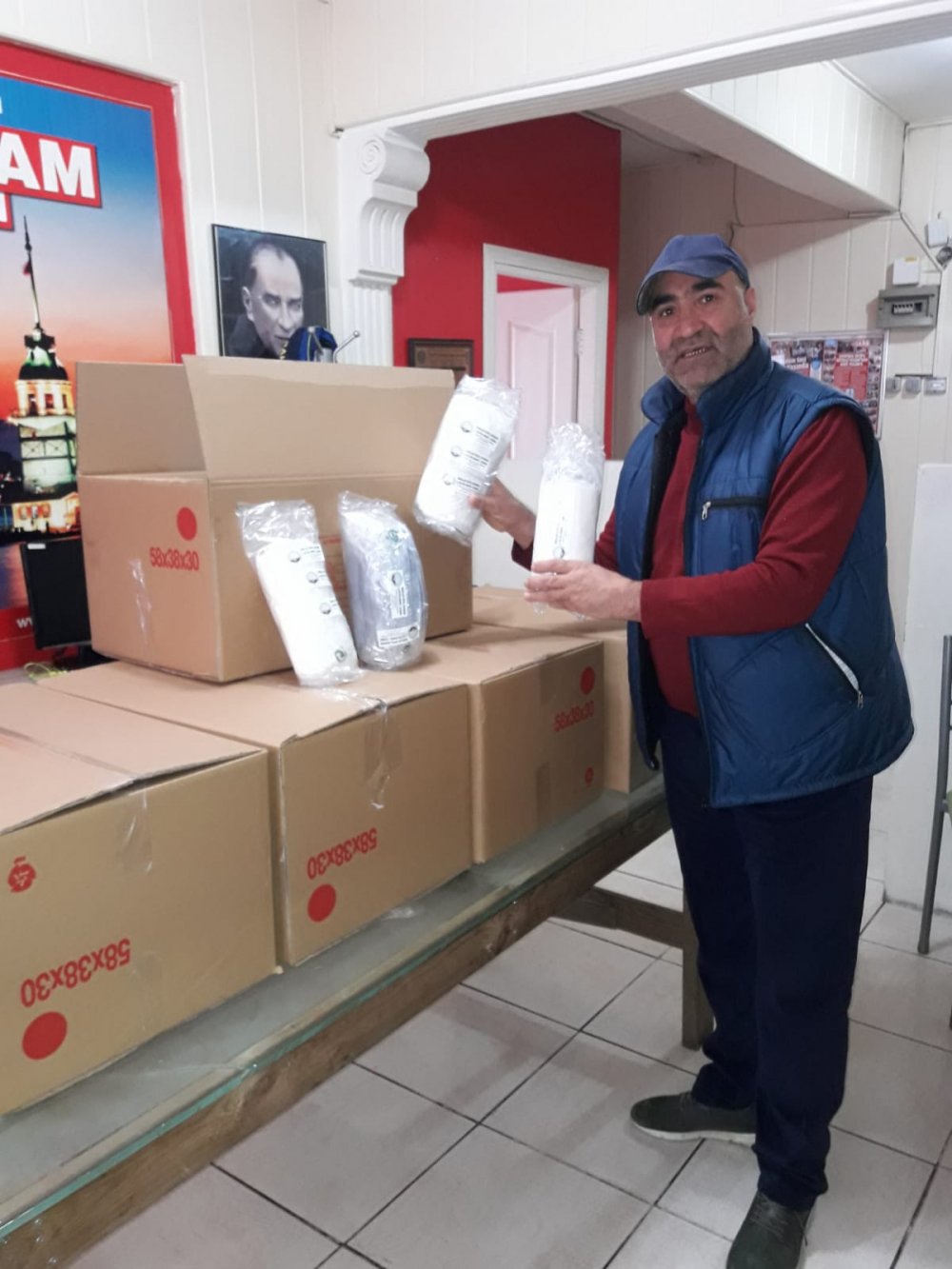  Iğdır'a 7 bin maske gönderdiler
