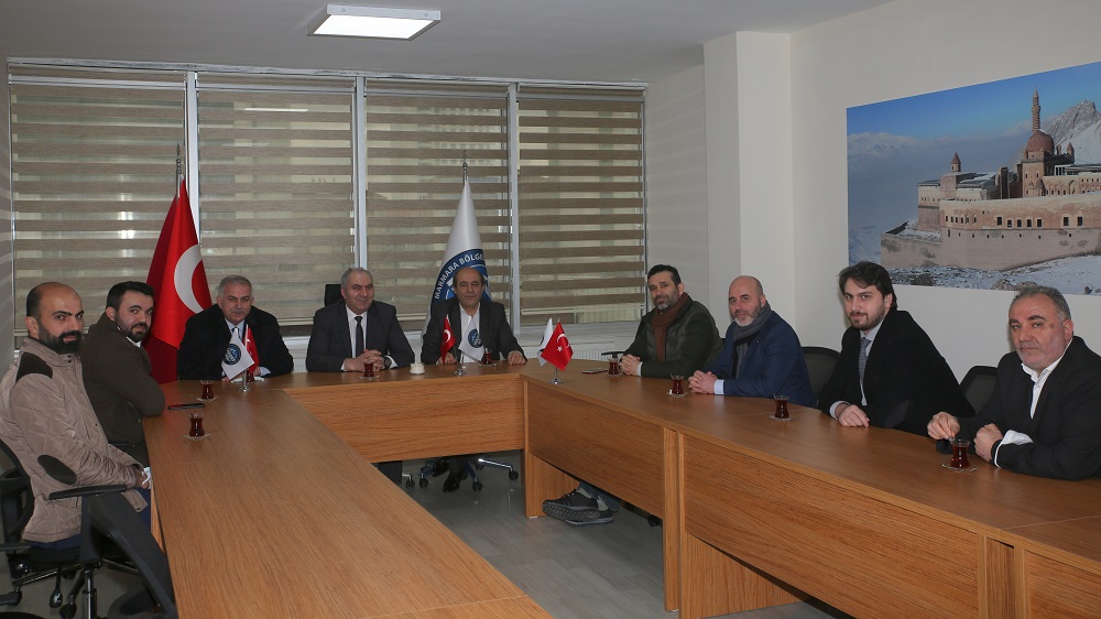 YENİDEN REFAH PARTİSİ MARMARA BÖLGESİ AĞRI FEDERASYONUNU ZİYARET ETTİ