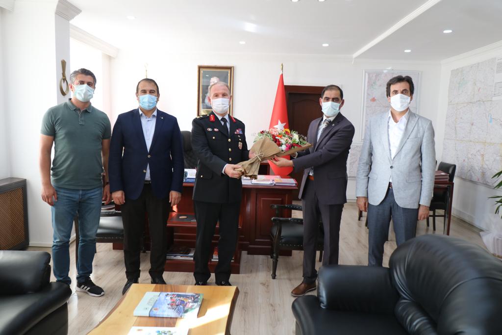 ASKF’den Ağrı Jandarma Komutanlığına Tebrik Ziyareti