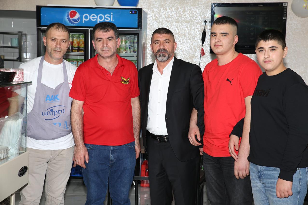 MEHMET CEYHAN ÇAĞRI BÖREK 5 ŞUBESİNİ AÇTI.