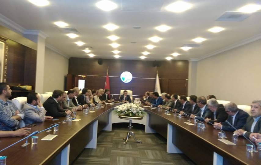 Dr Şadi Yazıcı, Mustafa Acarla buluşması;