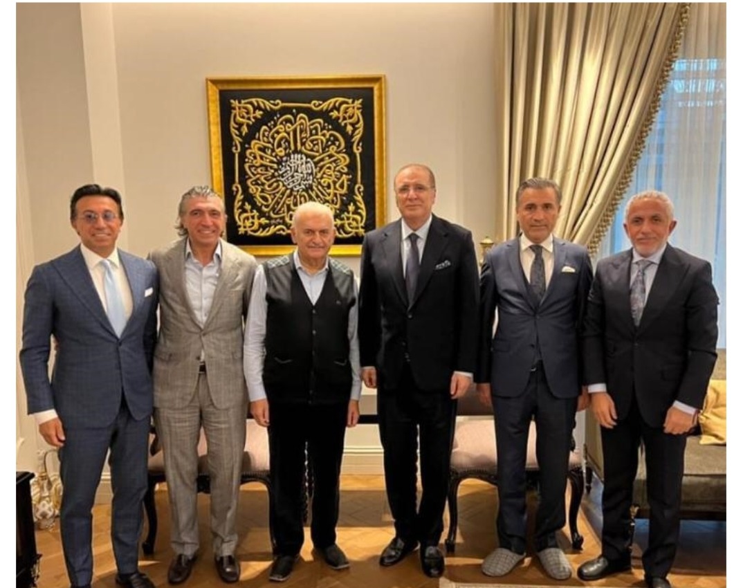 Ağrılı işadamlarından eski TBMM Başkanı Binali Yıldırım'a geçmiş olsun ziyareti