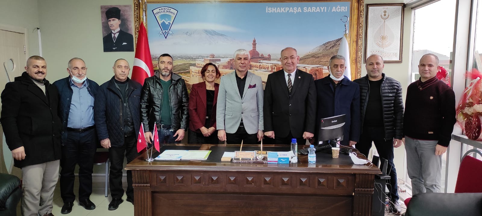 ÖGÜDER KOCAELİ KÖRFEZ AĞRILILAR DERNEĞİ’NE ZİYARET 