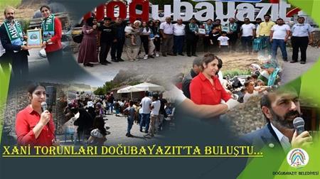 XANİ TORUNLARI DOĞUBAYAZITTA BULUŞTU.